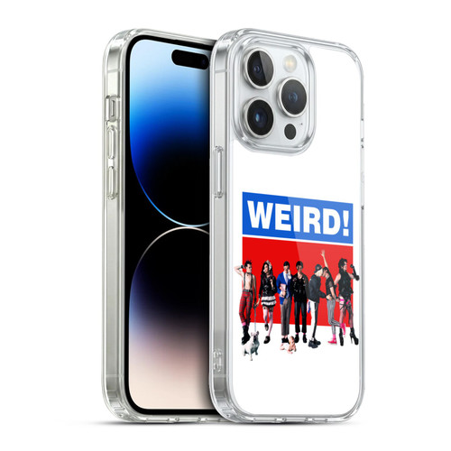 Yungblud Graphics Weird! Soft Gel Case for Apple iPhone 13 Pro