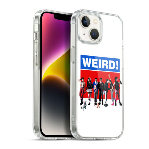Yungblud Graphics Weird! Soft Gel Case for Apple iPhone 14