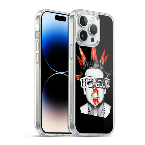 Yungblud Graphics Face Soft Gel Case for Apple iPhone 14 Pro Max