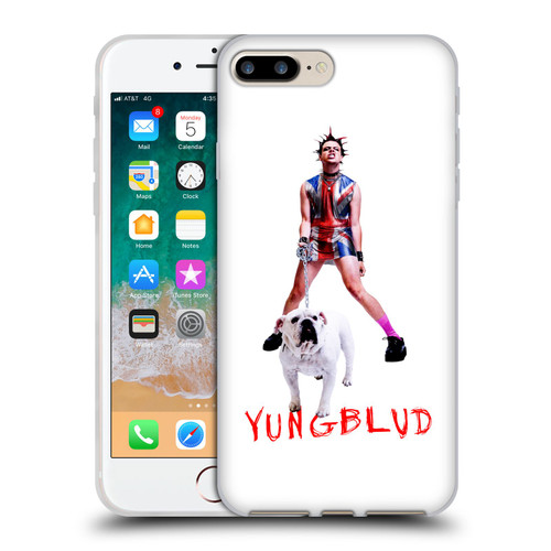 Yungblud Graphics Strawberry Lipstick Soft Gel Case for Apple iPhone 7 Plus / iPhone 8 Plus