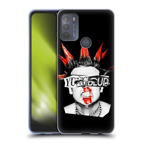 Yungblud Graphics Face Soft Gel Case for Motorola Moto G50
