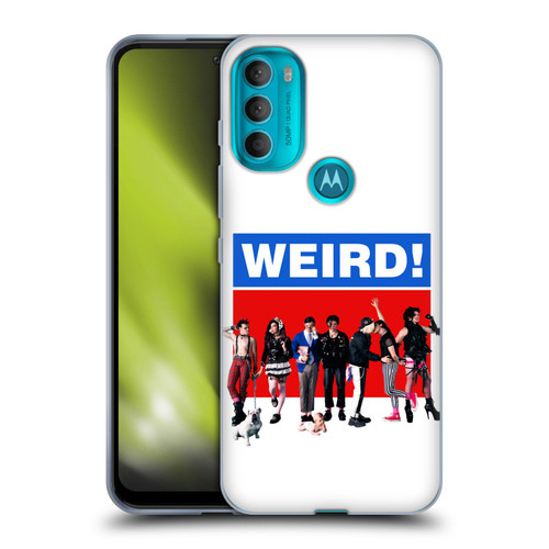 Yungblud Graphics Weird! Soft Gel Case for Motorola Moto G71 5G