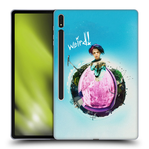 Yungblud Graphics Weird! 2 Soft Gel Case for Samsung Galaxy Tab S8 Plus