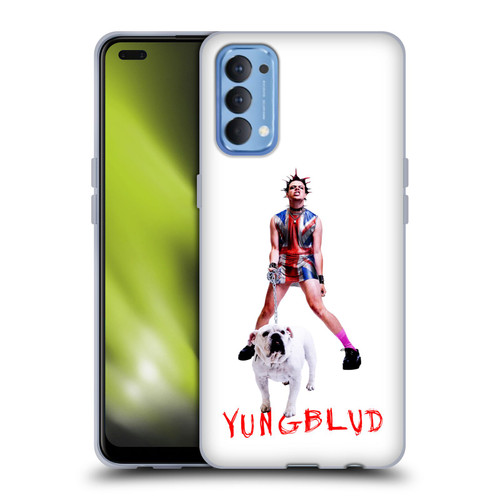 Yungblud Graphics Strawberry Lipstick Soft Gel Case for OPPO Reno 4 5G