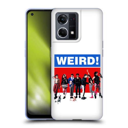 Yungblud Graphics Weird! Soft Gel Case for OPPO Reno8 4G
