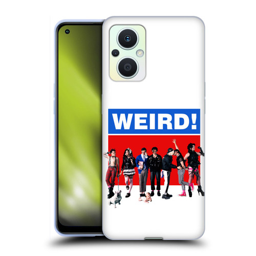Yungblud Graphics Weird! Soft Gel Case for OPPO Reno8 Lite