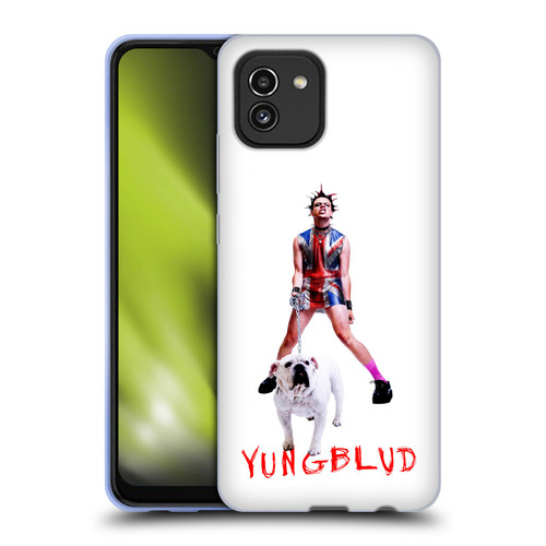 Yungblud Graphics Strawberry Lipstick Soft Gel Case for Samsung Galaxy A03 (2021)