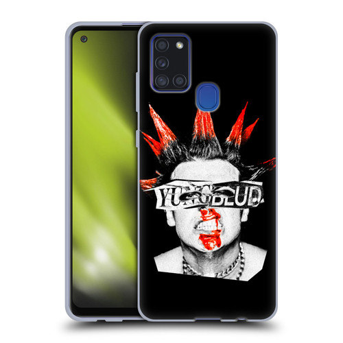 Yungblud Graphics Face Soft Gel Case for Samsung Galaxy A21s (2020)