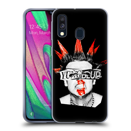 Yungblud Graphics Face Soft Gel Case for Samsung Galaxy A40 (2019)
