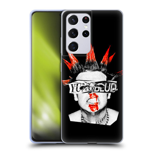 Yungblud Graphics Face Soft Gel Case for Samsung Galaxy S21 Ultra 5G