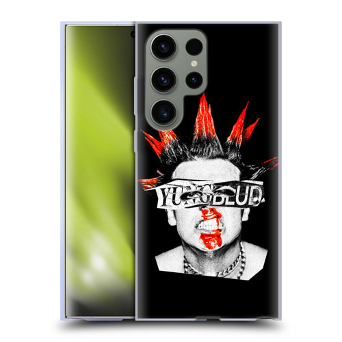 Yungblud Graphics Face Soft Gel Case for Samsung Galaxy S23 Ultra 5G