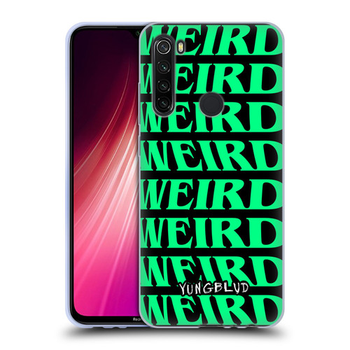 Yungblud Graphics Weird! Text Soft Gel Case for Xiaomi Redmi Note 8T