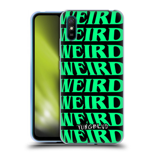 Yungblud Graphics Weird! Text Soft Gel Case for Xiaomi Redmi 9A / Redmi 9AT