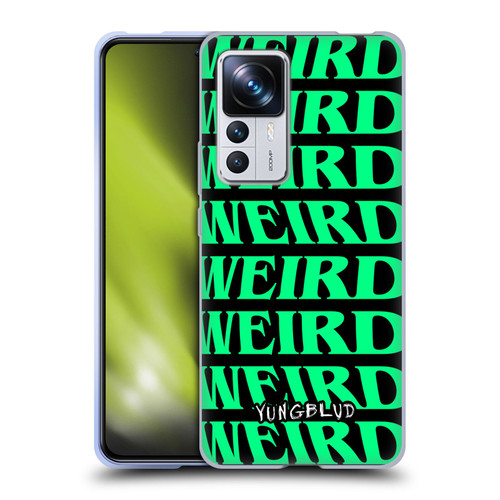 Yungblud Graphics Weird! Text Soft Gel Case for Xiaomi 12T Pro