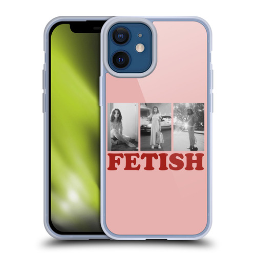 Selena Gomez Fetish Black & White Album Photos Soft Gel Case for Apple iPhone 12 Mini