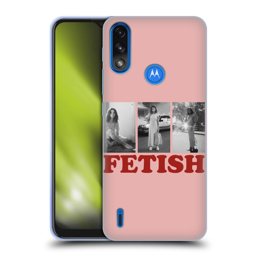 Selena Gomez Fetish Black & White Album Photos Soft Gel Case for Motorola Moto E7 Power / Moto E7i Power