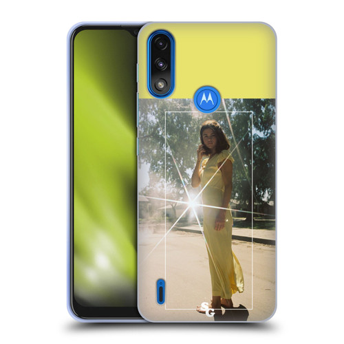 Selena Gomez Fetish Nightgown Yellow Soft Gel Case for Motorola Moto E7 Power / Moto E7i Power