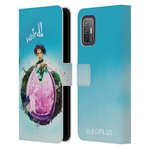Yungblud Graphics Weird! 2 Leather Book Wallet Case Cover For HTC Desire 21 Pro 5G