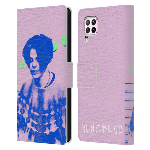 Yungblud Graphics Photo Leather Book Wallet Case Cover For Huawei Nova 6 SE / P40 Lite