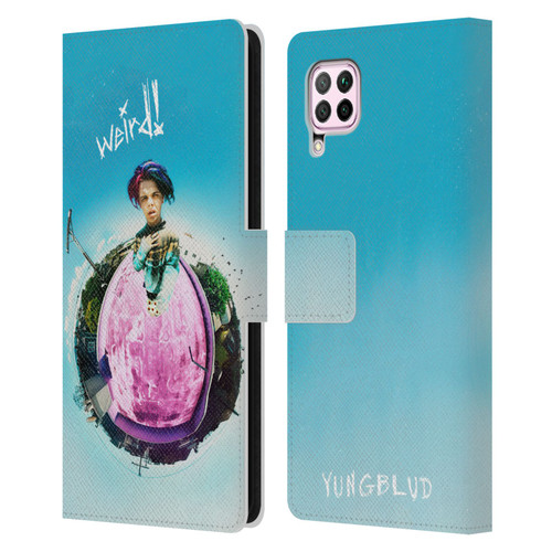 Yungblud Graphics Weird! 2 Leather Book Wallet Case Cover For Huawei Nova 6 SE / P40 Lite