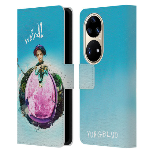 Yungblud Graphics Weird! 2 Leather Book Wallet Case Cover For Huawei P50 Pro