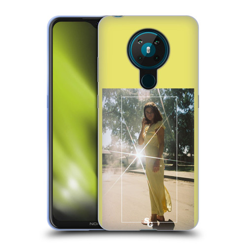 Selena Gomez Fetish Nightgown Yellow Soft Gel Case for Nokia 5.3