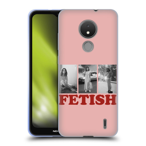 Selena Gomez Fetish Black & White Album Photos Soft Gel Case for Nokia C21