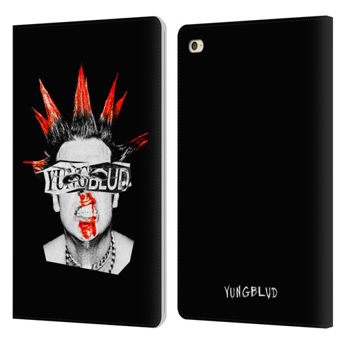 Yungblud Graphics Face Leather Book Wallet Case Cover For Apple iPad mini 4