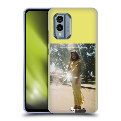 Selena Gomez Fetish Nightgown Yellow Soft Gel Case for Nokia X30