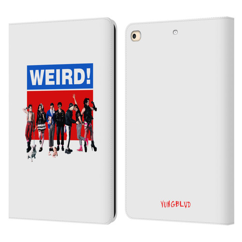 Yungblud Graphics Weird! Leather Book Wallet Case Cover For Apple iPad 9.7 2017 / iPad 9.7 2018