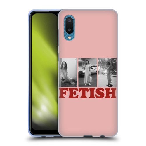 Selena Gomez Fetish Black & White Album Photos Soft Gel Case for Samsung Galaxy A02/M02 (2021)
