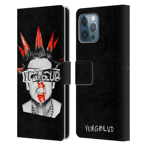 Yungblud Graphics Face Leather Book Wallet Case Cover For Apple iPhone 12 Pro Max