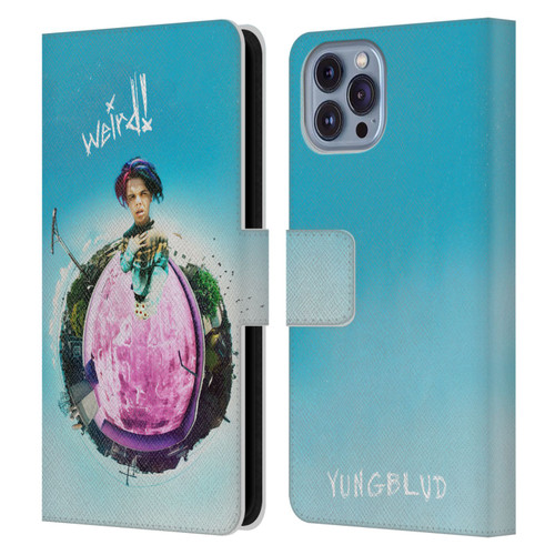 Yungblud Graphics Weird! 2 Leather Book Wallet Case Cover For Apple iPhone 14