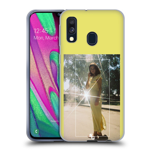 Selena Gomez Fetish Nightgown Yellow Soft Gel Case for Samsung Galaxy A40 (2019)