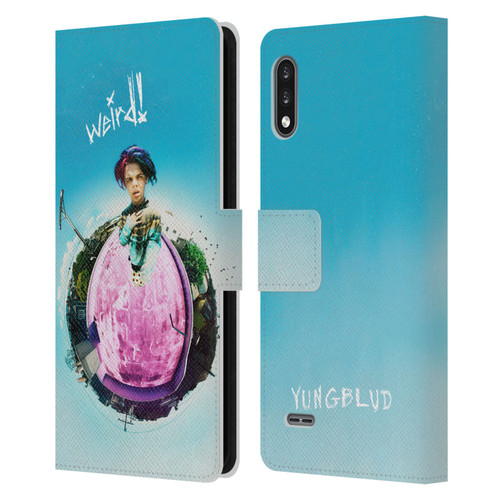 Yungblud Graphics Weird! 2 Leather Book Wallet Case Cover For LG K22