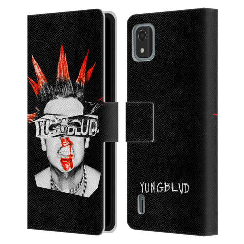Yungblud Graphics Face Leather Book Wallet Case Cover For Nokia C2 2nd Edition
