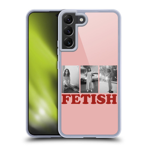 Selena Gomez Fetish Black & White Album Photos Soft Gel Case for Samsung Galaxy S22+ 5G