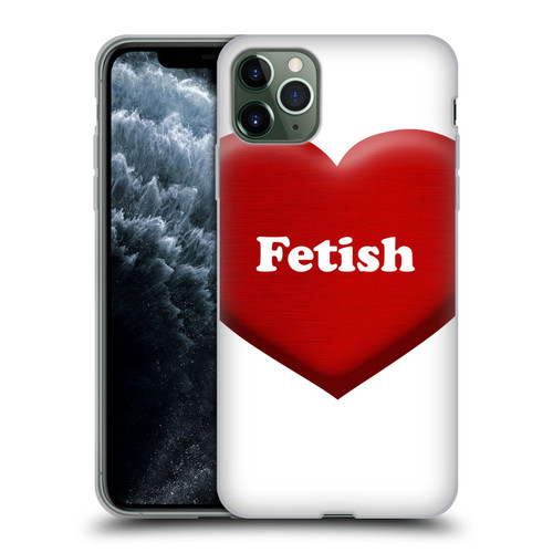 Selena Gomez Key Art Fetish Heart Soft Gel Case for Apple iPhone 11 Pro Max