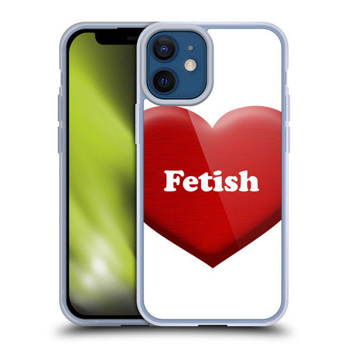 Selena Gomez Key Art Fetish Heart Soft Gel Case for Apple iPhone 12 Mini