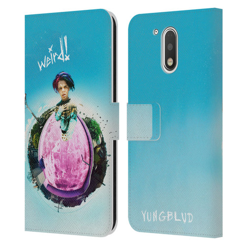 Yungblud Graphics Weird! 2 Leather Book Wallet Case Cover For Motorola Moto G41