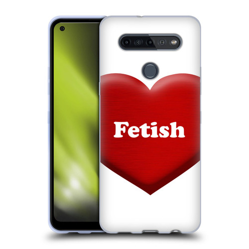 Selena Gomez Key Art Fetish Heart Soft Gel Case for LG K51S