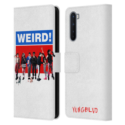 Yungblud Graphics Weird! Leather Book Wallet Case Cover For OnePlus Nord 5G