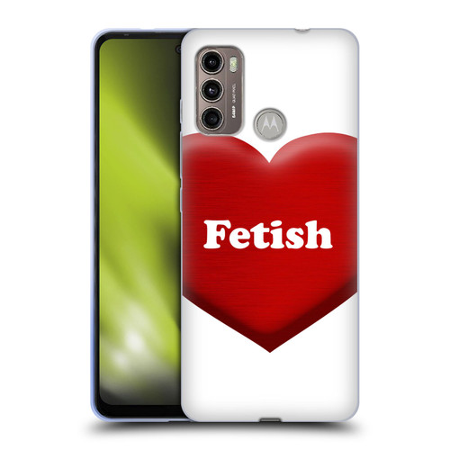 Selena Gomez Key Art Fetish Heart Soft Gel Case for Motorola Moto G60 / Moto G40 Fusion
