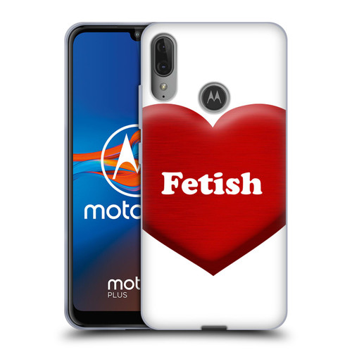 Selena Gomez Key Art Fetish Heart Soft Gel Case for Motorola Moto E6 Plus