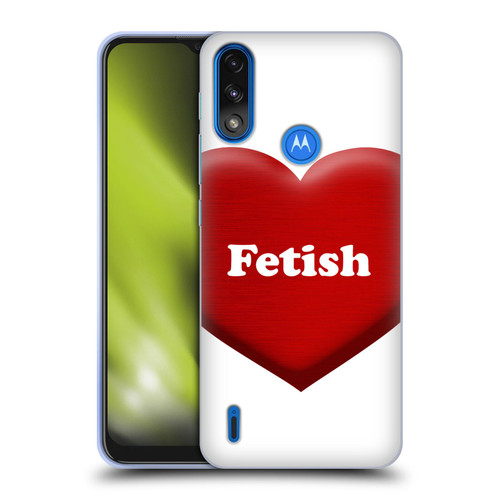 Selena Gomez Key Art Fetish Heart Soft Gel Case for Motorola Moto E7 Power / Moto E7i Power