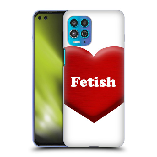Selena Gomez Key Art Fetish Heart Soft Gel Case for Motorola Moto G100
