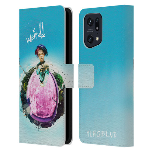 Yungblud Graphics Weird! 2 Leather Book Wallet Case Cover For OPPO Find X5
