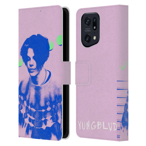 Yungblud Graphics Photo Leather Book Wallet Case Cover For OPPO Find X5 Pro