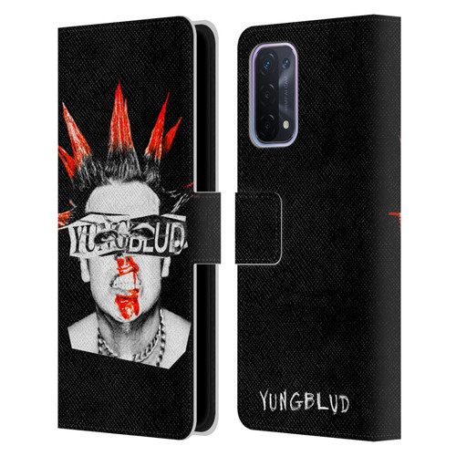 Yungblud Graphics Face Leather Book Wallet Case Cover For OPPO A54 5G