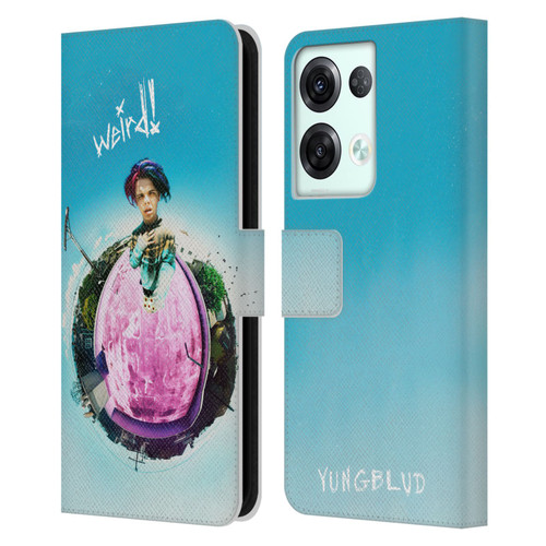 Yungblud Graphics Weird! 2 Leather Book Wallet Case Cover For OPPO Reno8 Pro